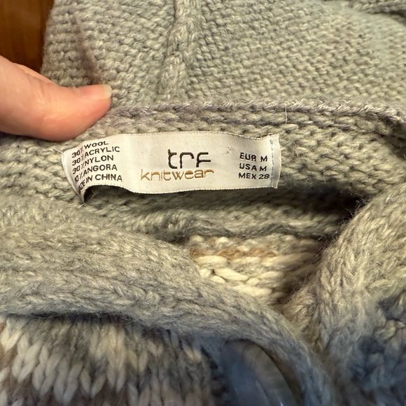 Zara Fair Isle Cardigan ASO Hermione Granger in the Deathly Hallows - Picture 3 of 6